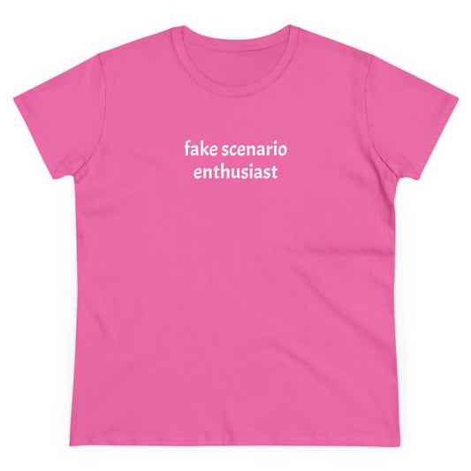 Fake scenario enthusiast Tee