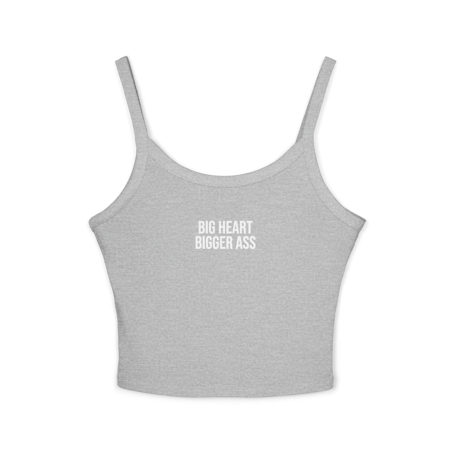 Big heart bigger ass Cropped Tank Top